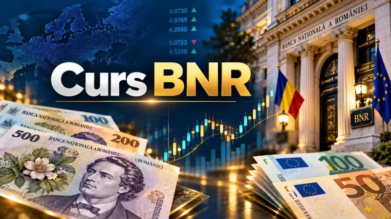 Curs BNR: leul atinge un nou minim istoric în raport cu euro